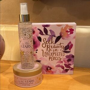 B&BW In The Stars Shimmer Mist,Plaque & Body Butter Set